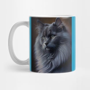 Nebelung cat Mug